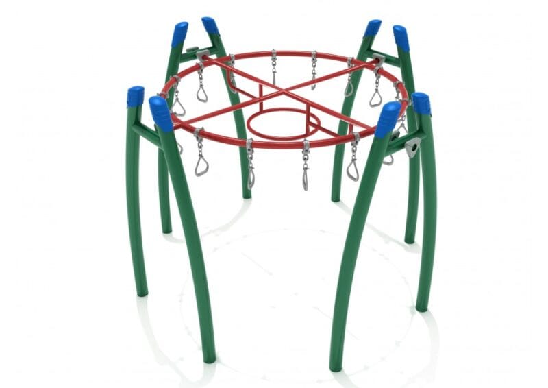 Get Physical Series Circle Overhead Swinging Ring Ladder