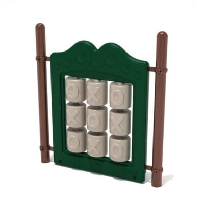 Freestanding Tic-Tac-Toe Panel with Posts