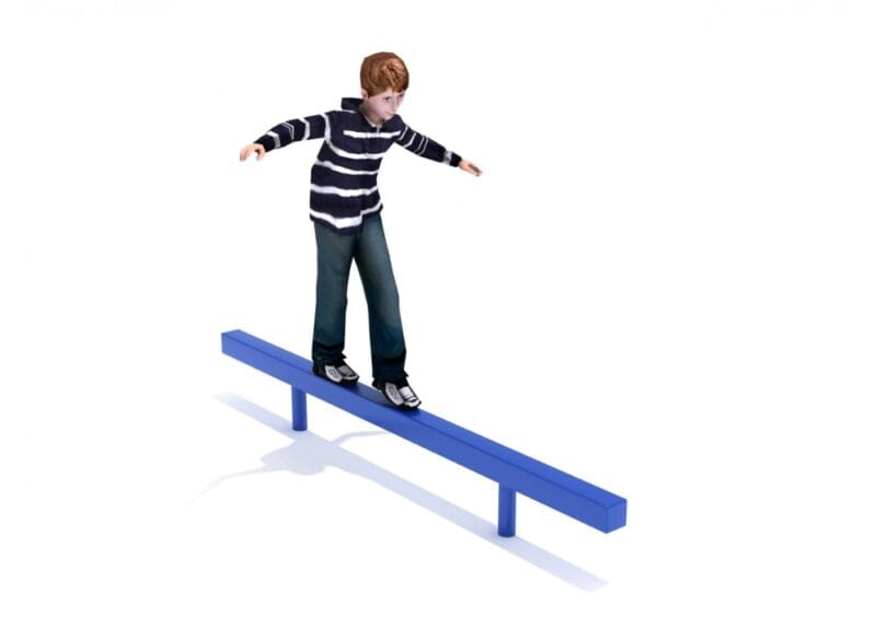 8-feet Straight Balance Beam