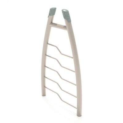 Curved Post Bent Rung Vertical Ladder