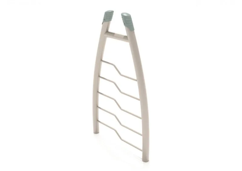 Curved Post Bent Rung Vertical Ladder