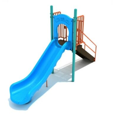 4 Foot Single Straight Slide