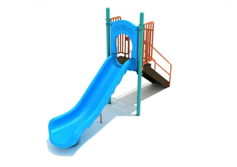 4 Foot Single Straight Slide