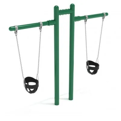 7 feet high Elite Early Childhood T Swing - 2 Cantilevers