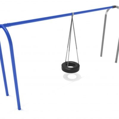 8 feet high Elite Arch Post Tire Swing - Add a Bay (to Tire Swing Bay)