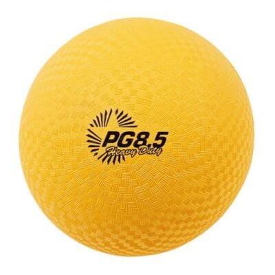 Yellow Heavy-Duty Kick Ball